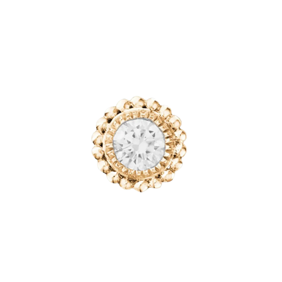 Stone Paris “Swan” single earring in 18k yellow-gold with round diamond, $845 at Bergdorf Goodman