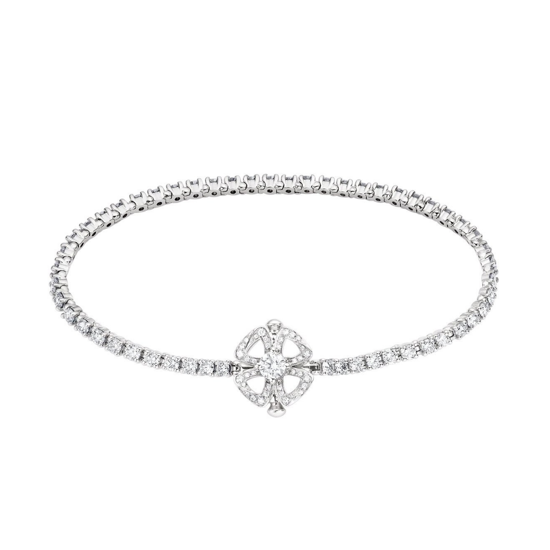 Bulgari “Fiorever” diamond bracelet, $26,500 at Bulgari