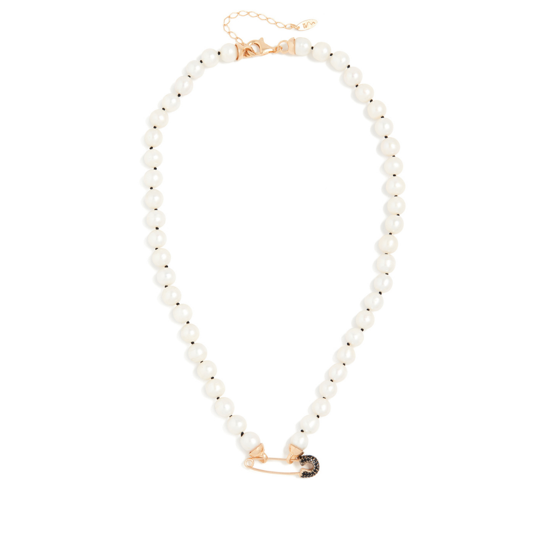 Maison Irem “Pearl Goldy” necklace with freshwater pearls, $187 at Shopbop