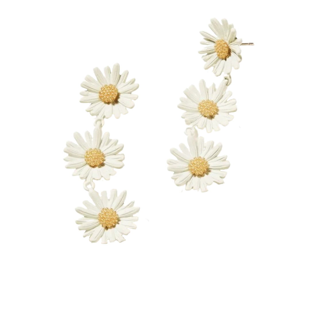 Spartina 449 daisy dangle earrings, $34 at Spartina 449