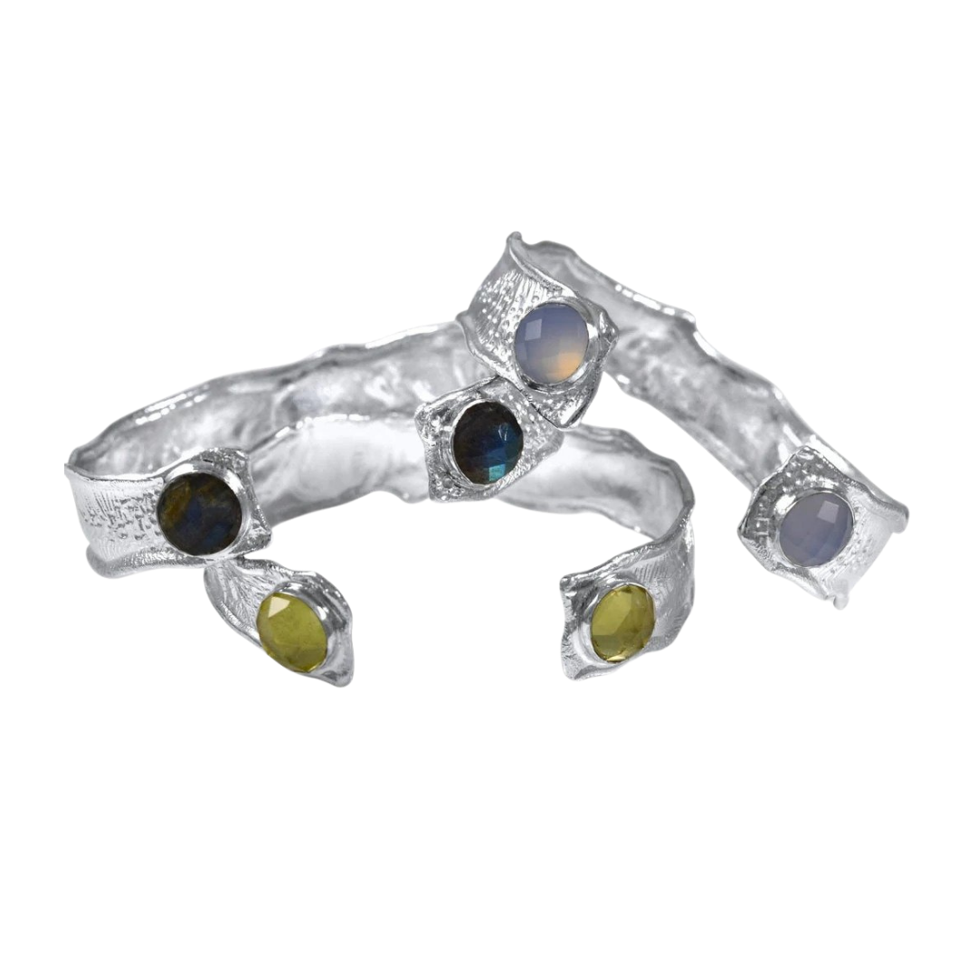 Kristen Baird “Splash Gem” cuff, $425 at Meet the Jewelers