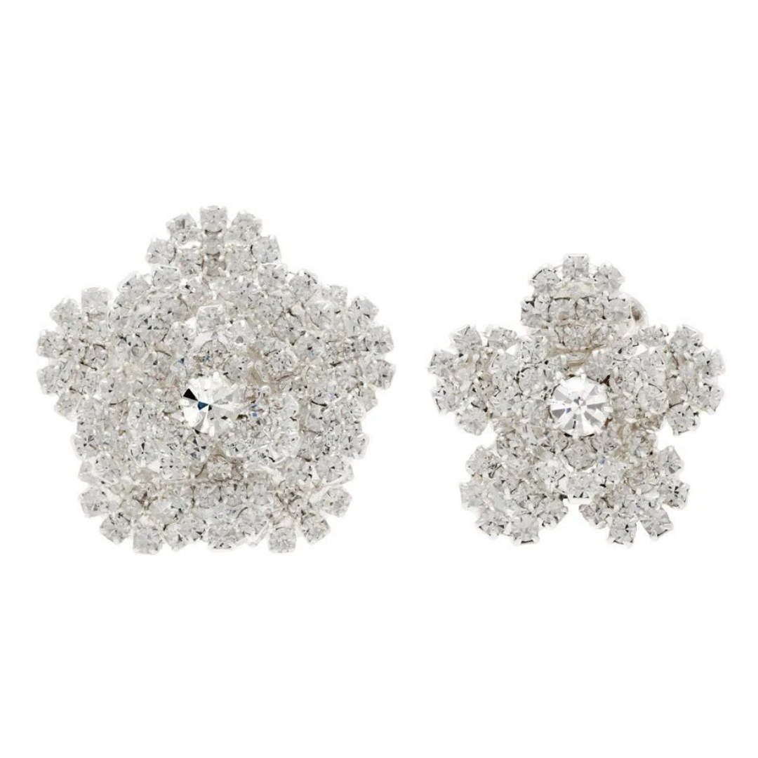 Magda Butrym flower clip earrings, $410 at SSense