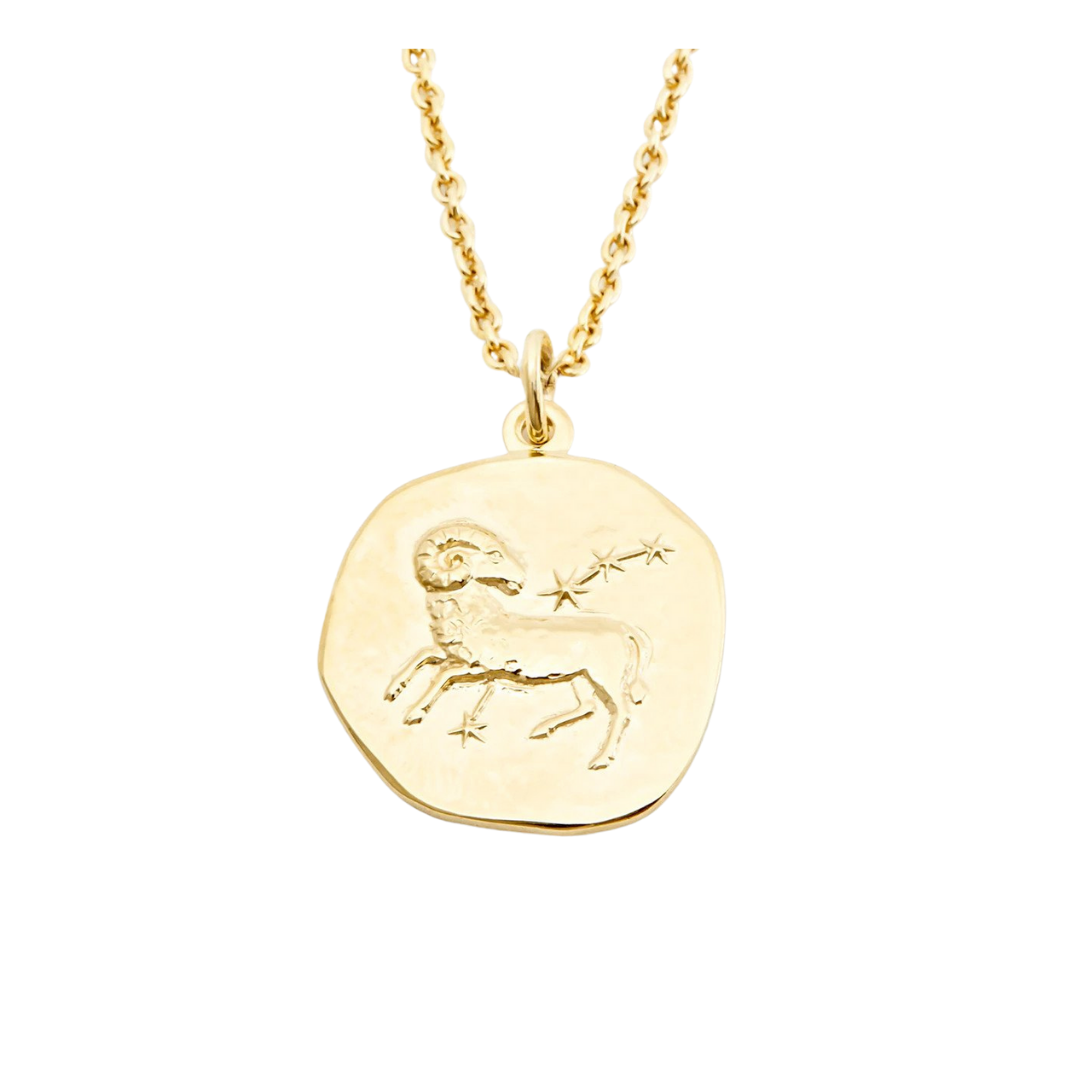 Rellery “Aries” zodiac necklace, $155 at Rellery 