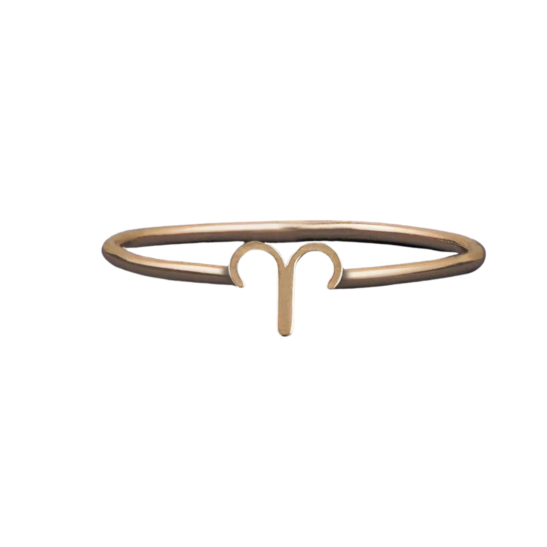 Automic Gold "Horoscope" ring in 14k yellow gold, $169 at Automatic Gold