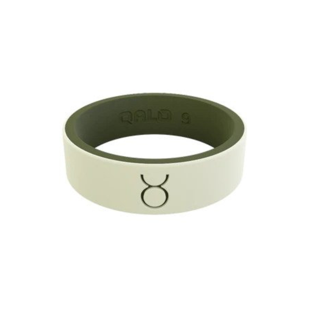 Qalo “Strata Sign: Taurus” ring in silicone, $29.96 (was $39.95) at Qalo