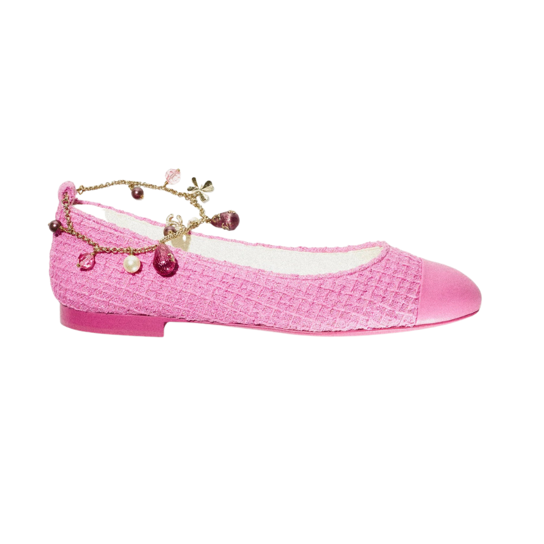 Chanel ballerina flats, $1,500 at Chanel 