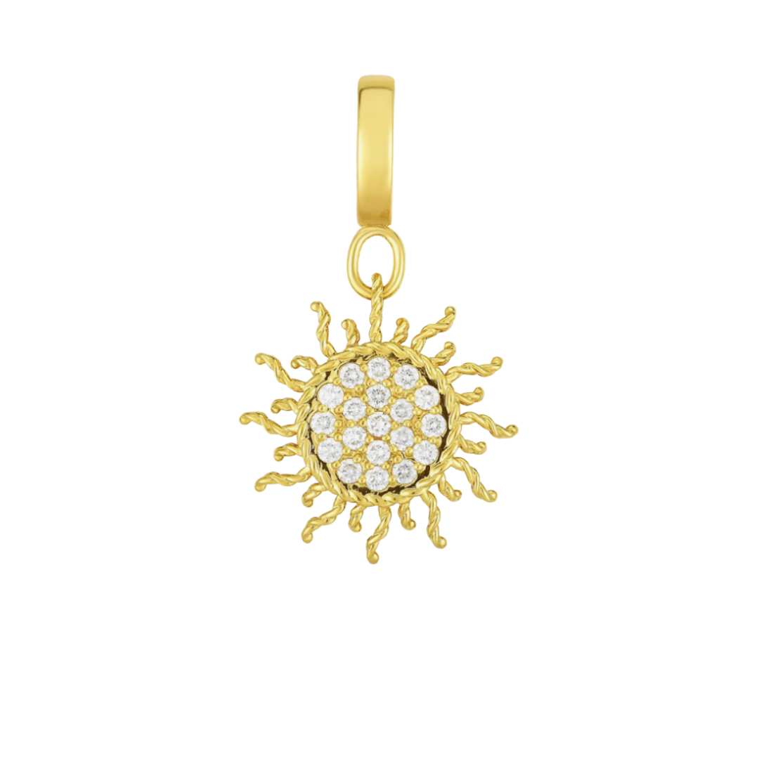 Roberto Coin "Sun" pendant in 18k with diamonds, $1,770 at Nordstrom