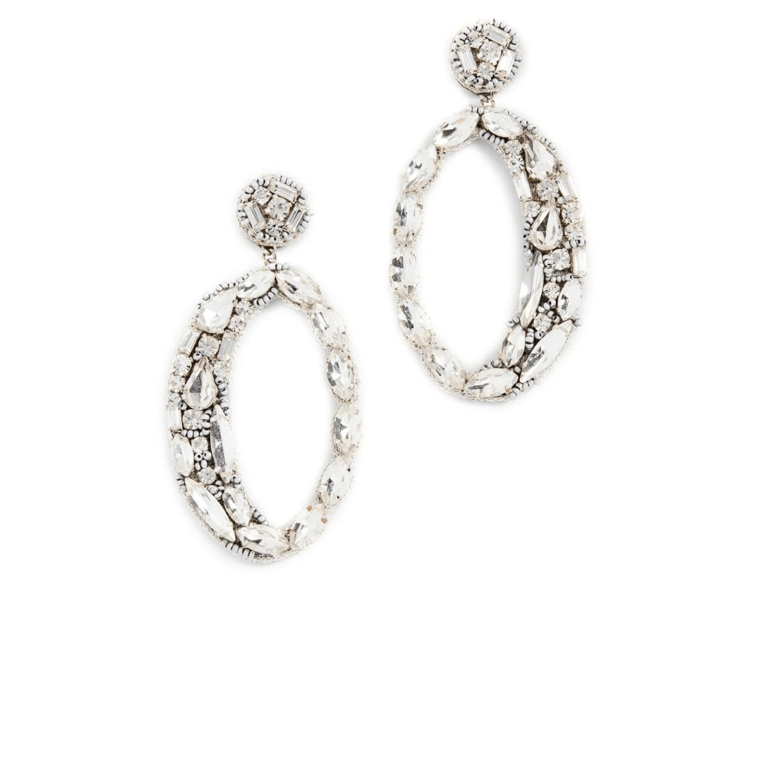 Deepa Gurnani “Freida” earrings, $98 at Deepa Gurnani