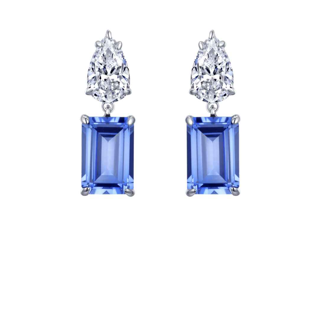 Lafonn “Fancy Drop” earrings, $310 at Jacqueline’s Fine Jewelry