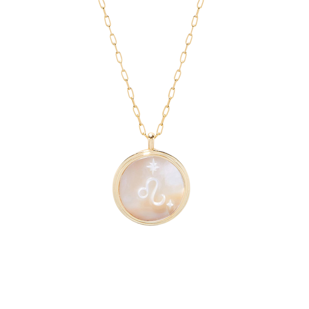 Gorjana Leo Zodiac Necklace, $70 