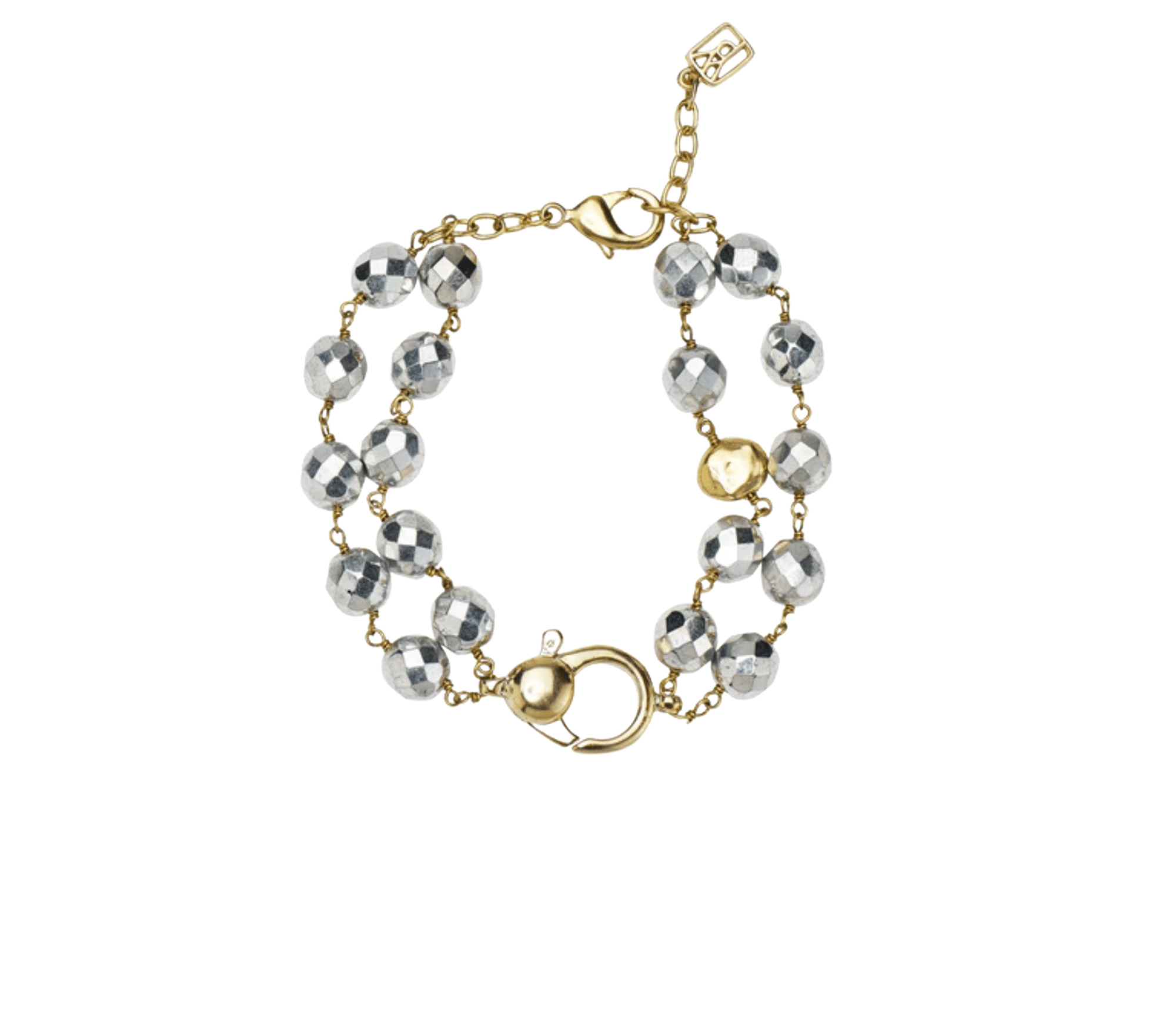 Ensemble Bracelet - Bright Silver, $84 at Waxing Poetic