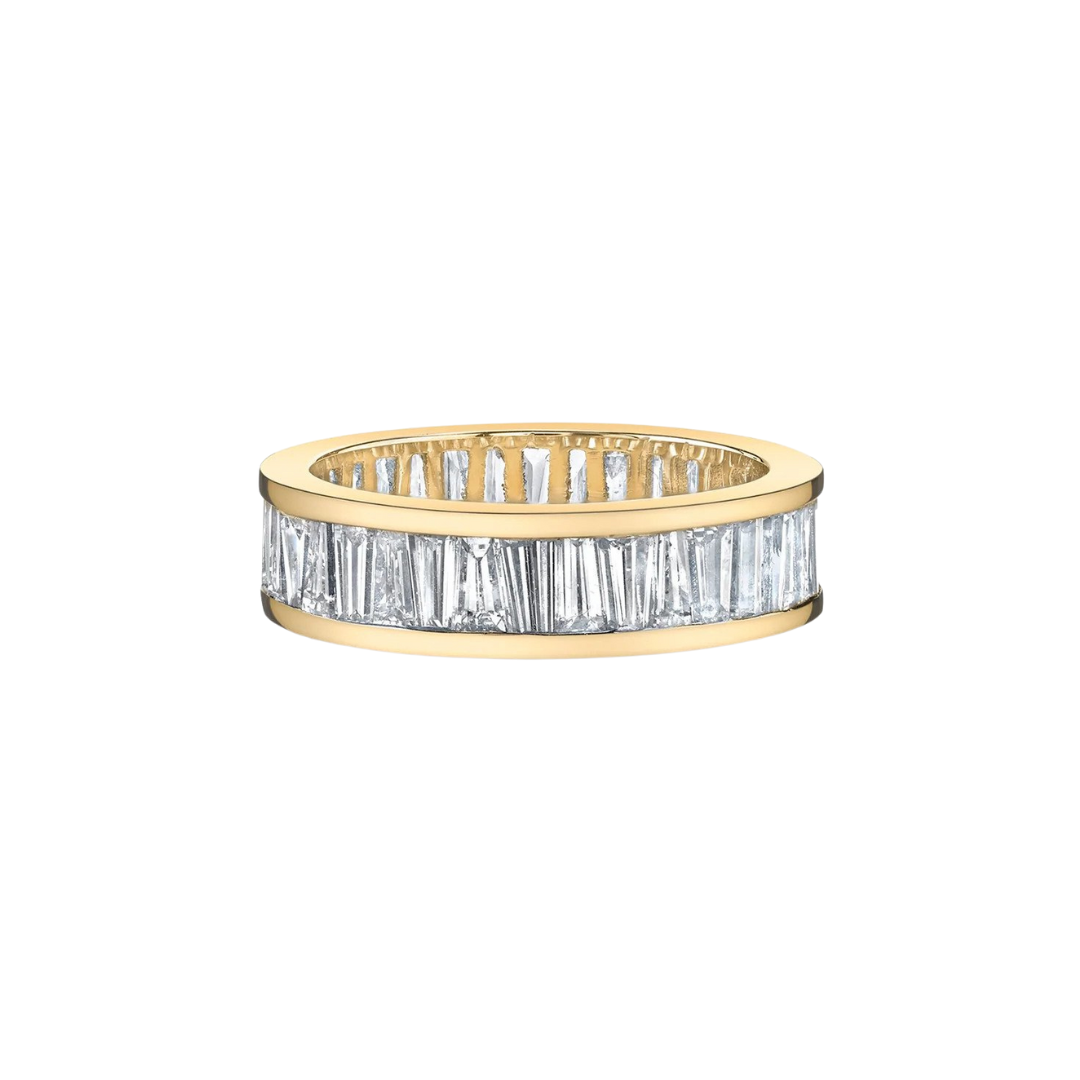 Alternating tapered baguette eternity band, $19,240 at Lizzie Mandler