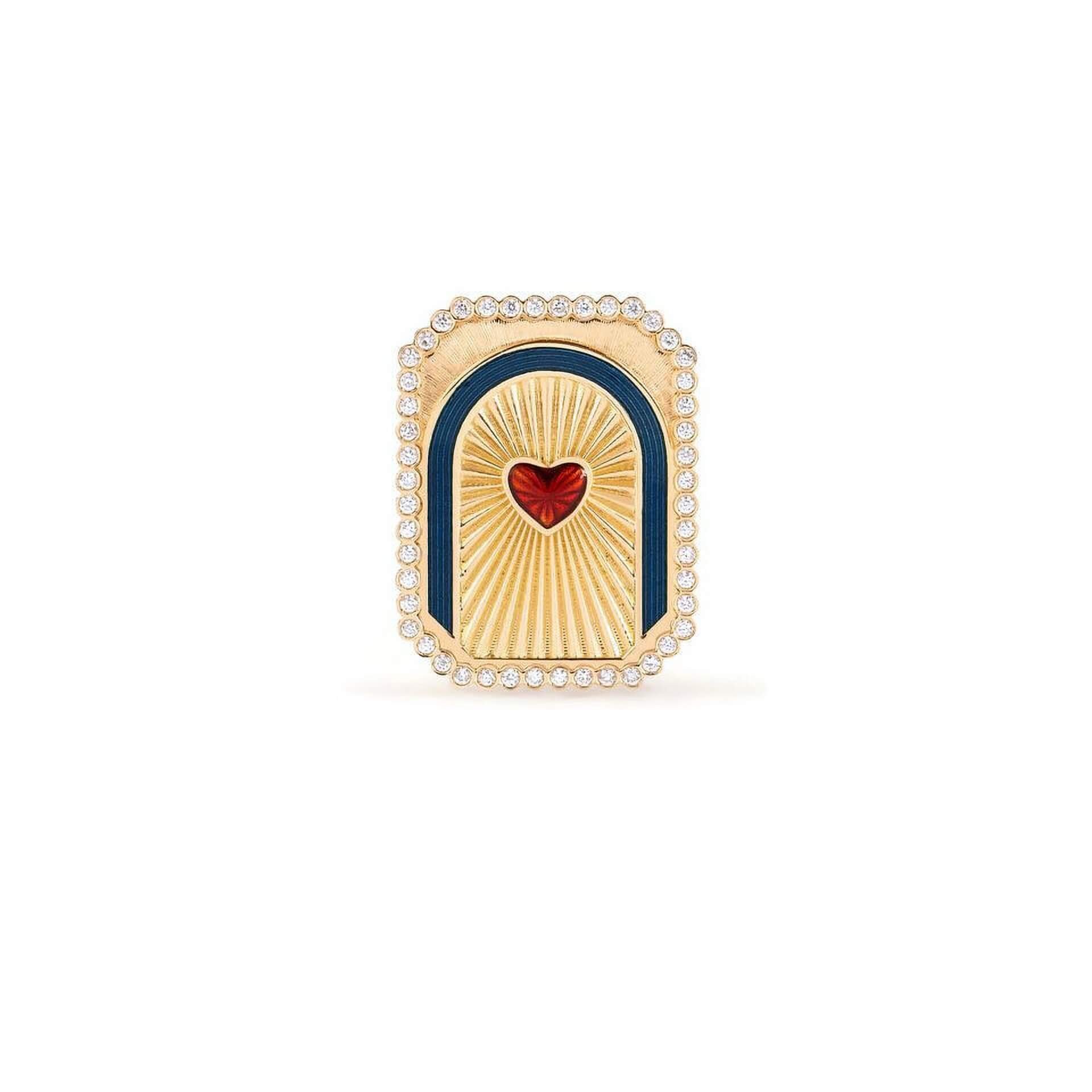 Heart mini "Scap" ring, $5,500
