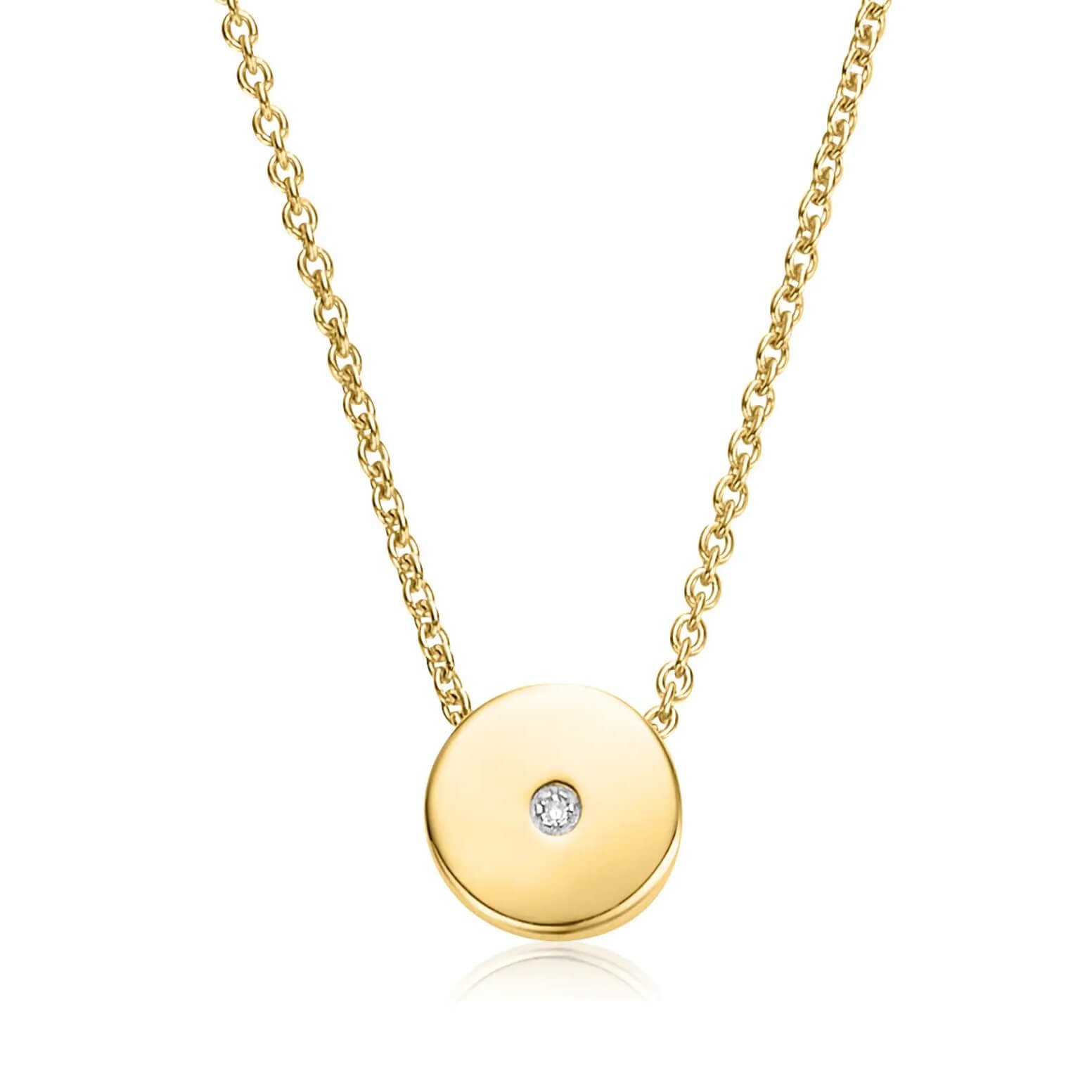 Monica Vinader “Linear Solo” necklace with diamond, $195 at Nordstrom