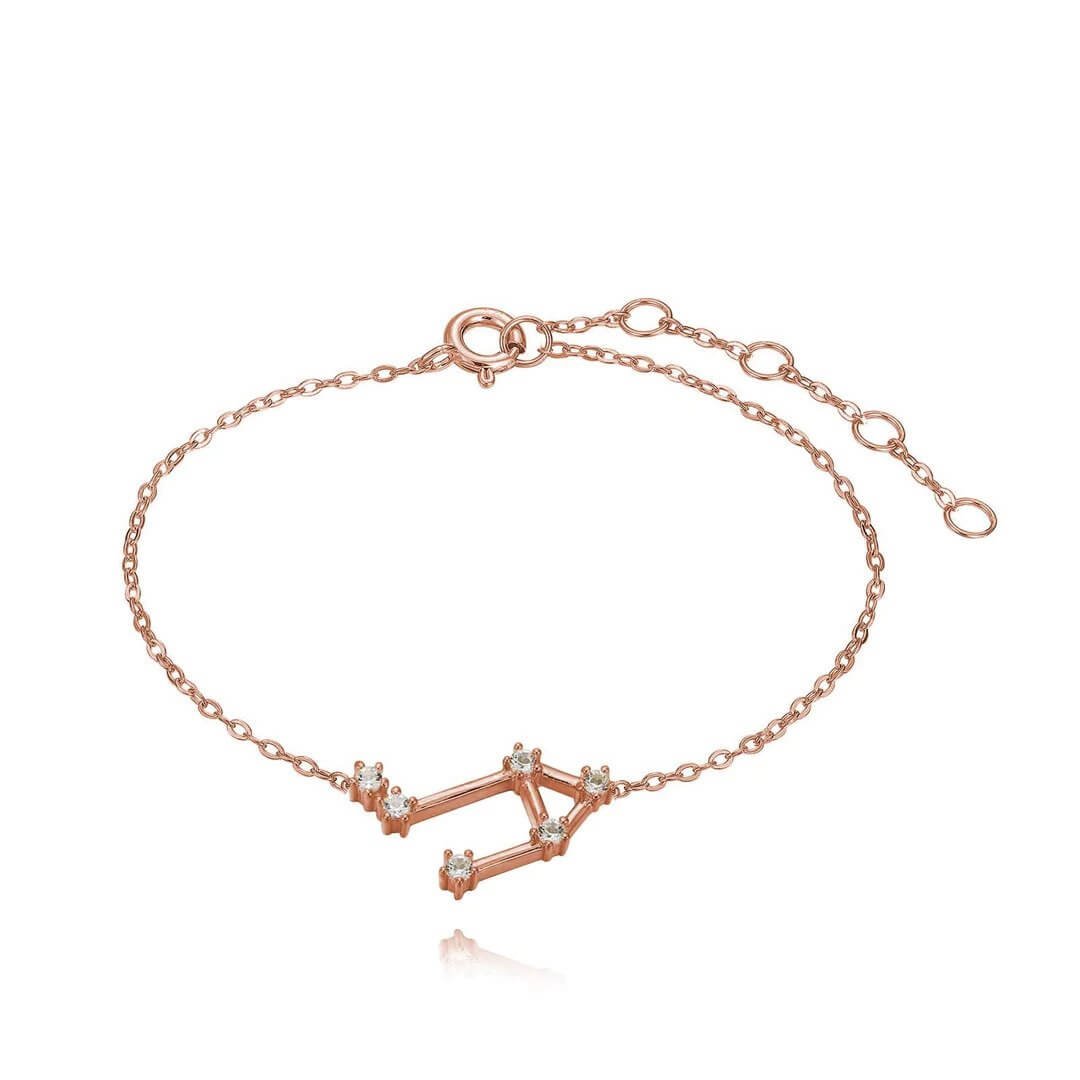 Kathryn New York Libra Gold Constellation Bracelet, $195