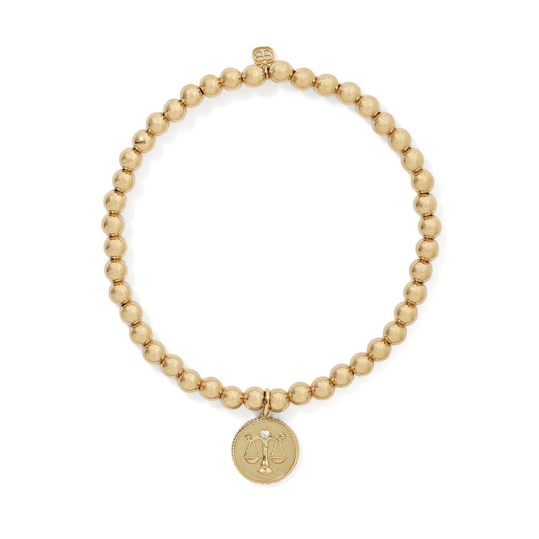 Sydney Evan Gold Diamond Libra Bracelet, $955 at Net-a-Porter