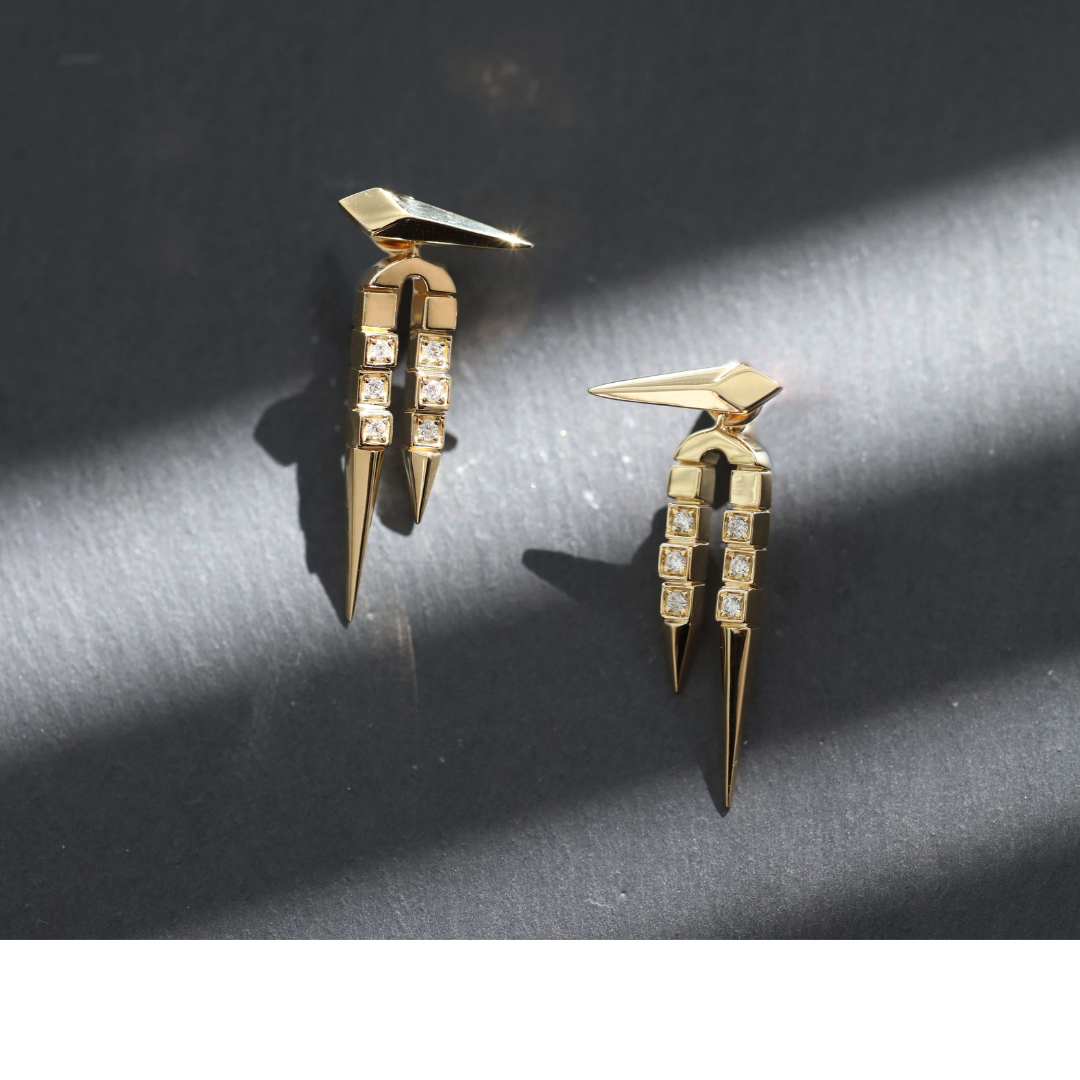 Rockstar Punk Rock Earrings