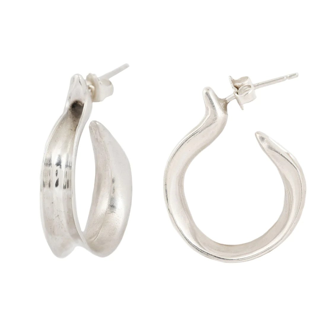 Arianna Boussard-Reifel "Kiki Mini Hoops" in sterling silver, $200 at Esqueleto