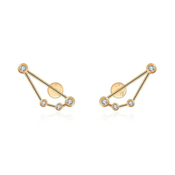 Izakov Gold and Diamond Constellation Earrings, $632 (originally $790)