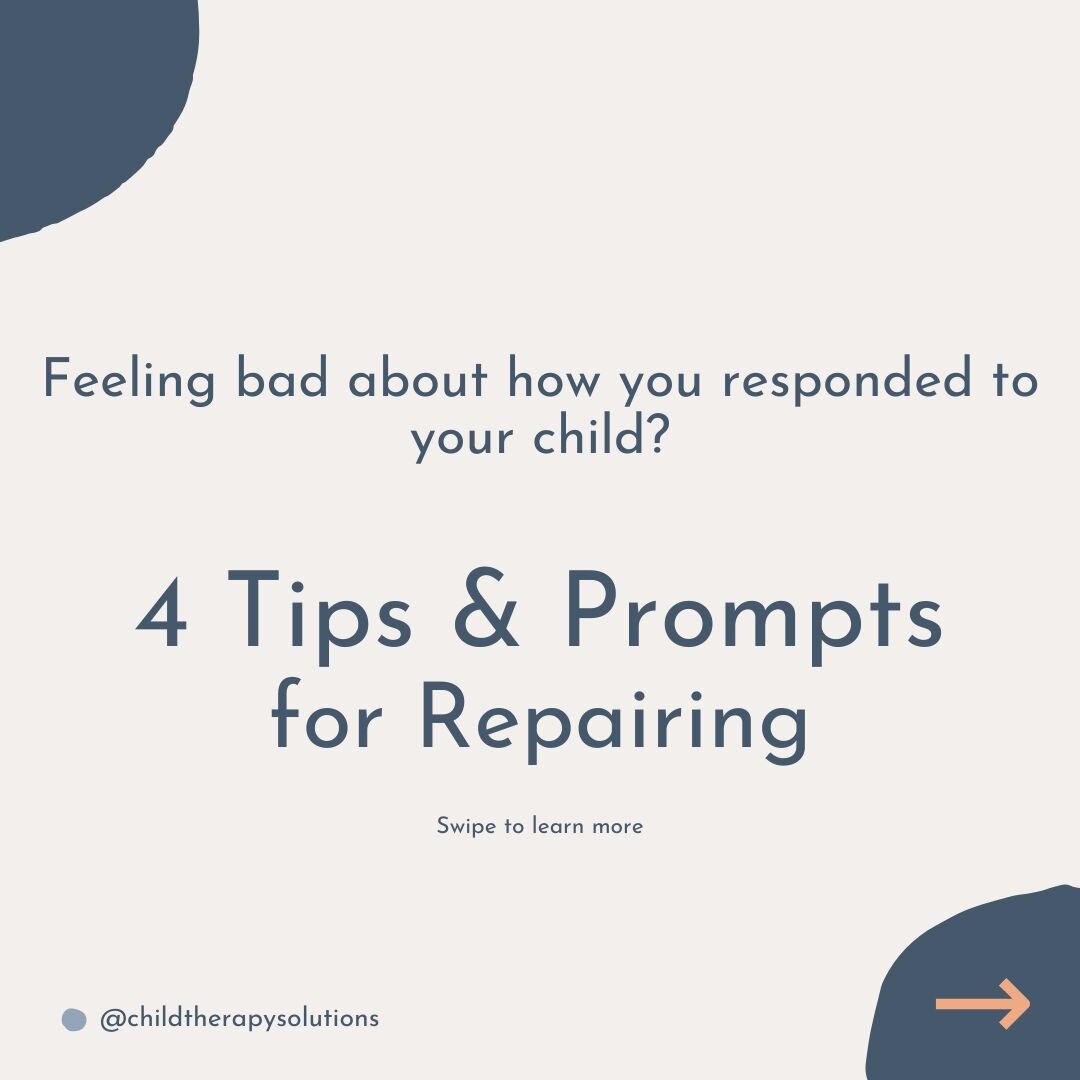 4 tips + prompts for repairing ! All parents, no matter how loving, have conflict with their children. Conflict is inevitable. At some point, as humans in relationships with others, we mess up, we make mistakes, we respond in a way we regret or we sa