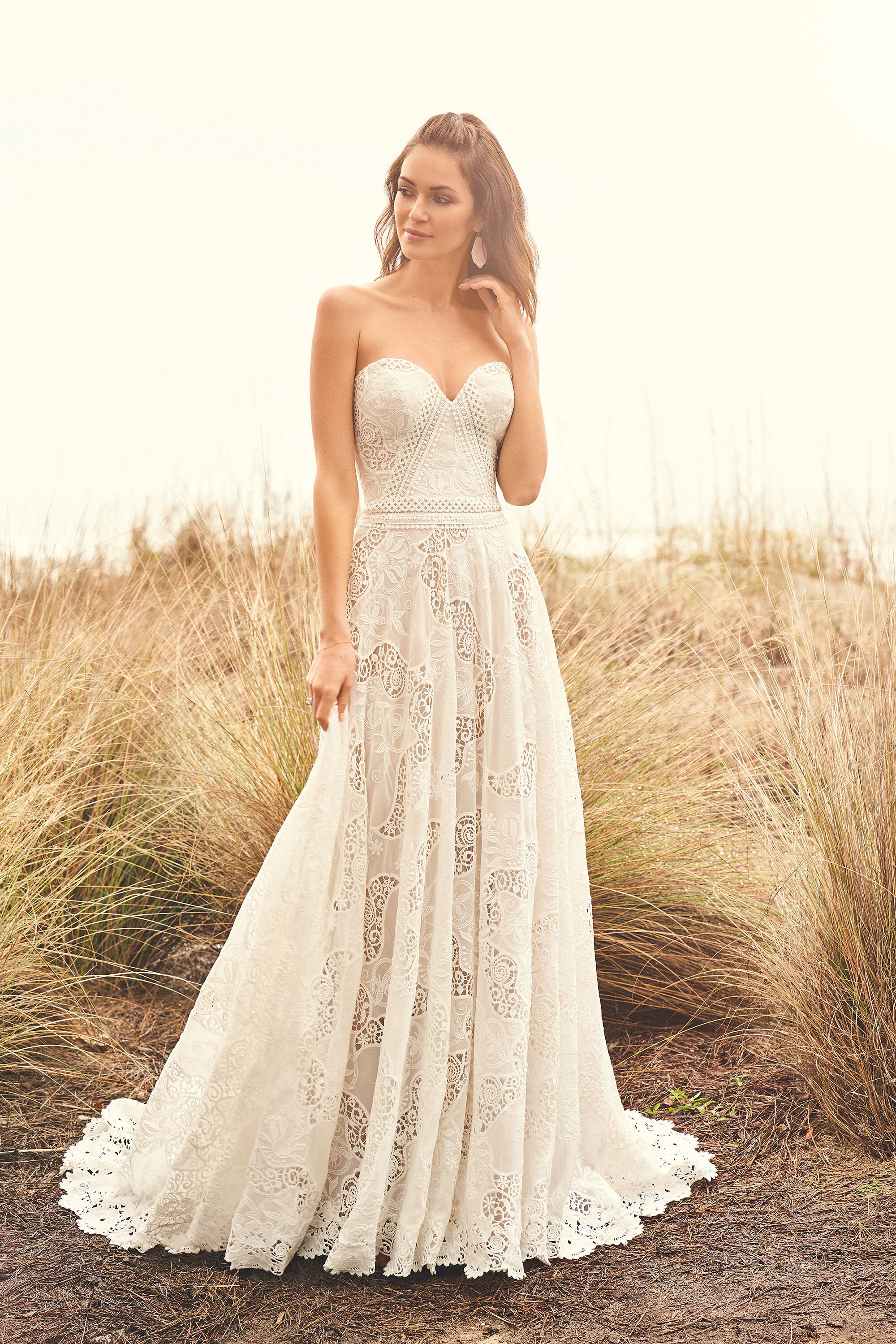 lillian west boho wedding dress