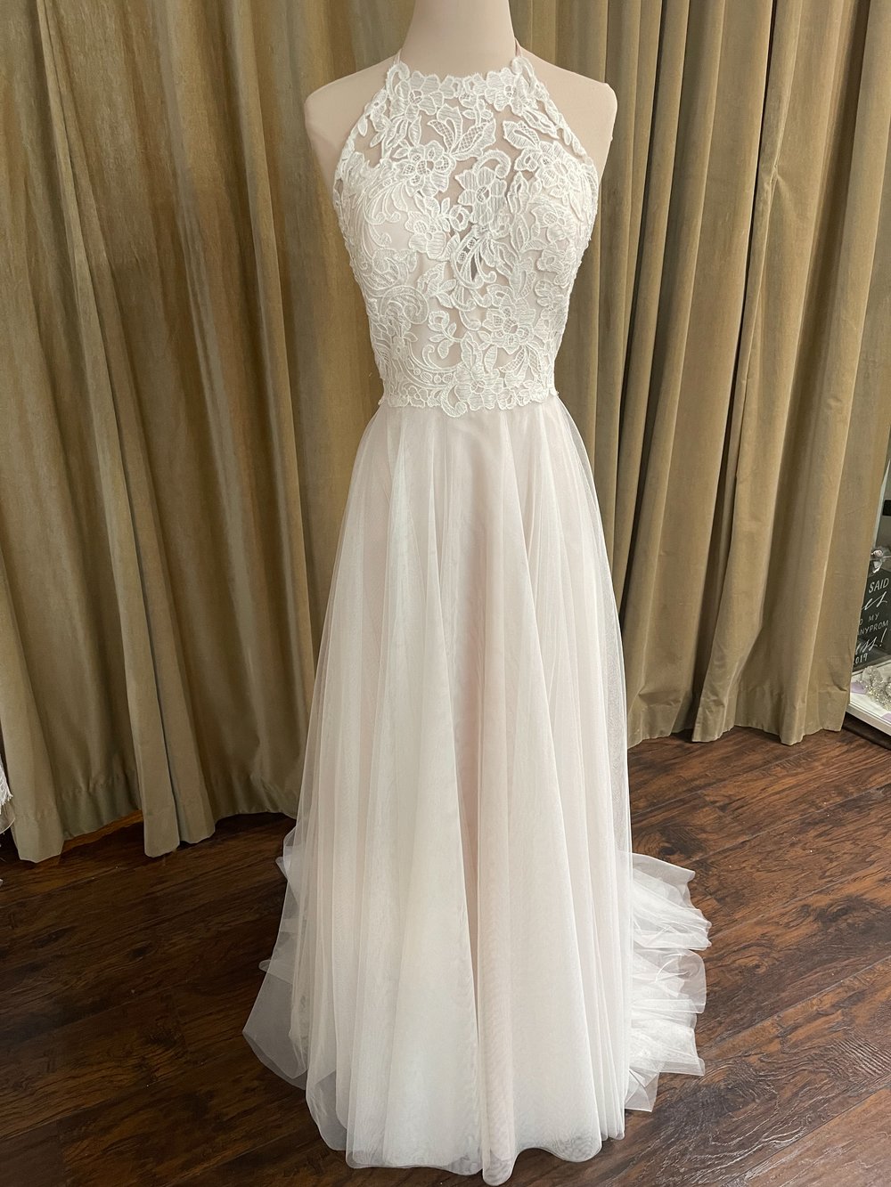 Wedding Dress in Ivory Blush size 12 — Epiphany Boutique