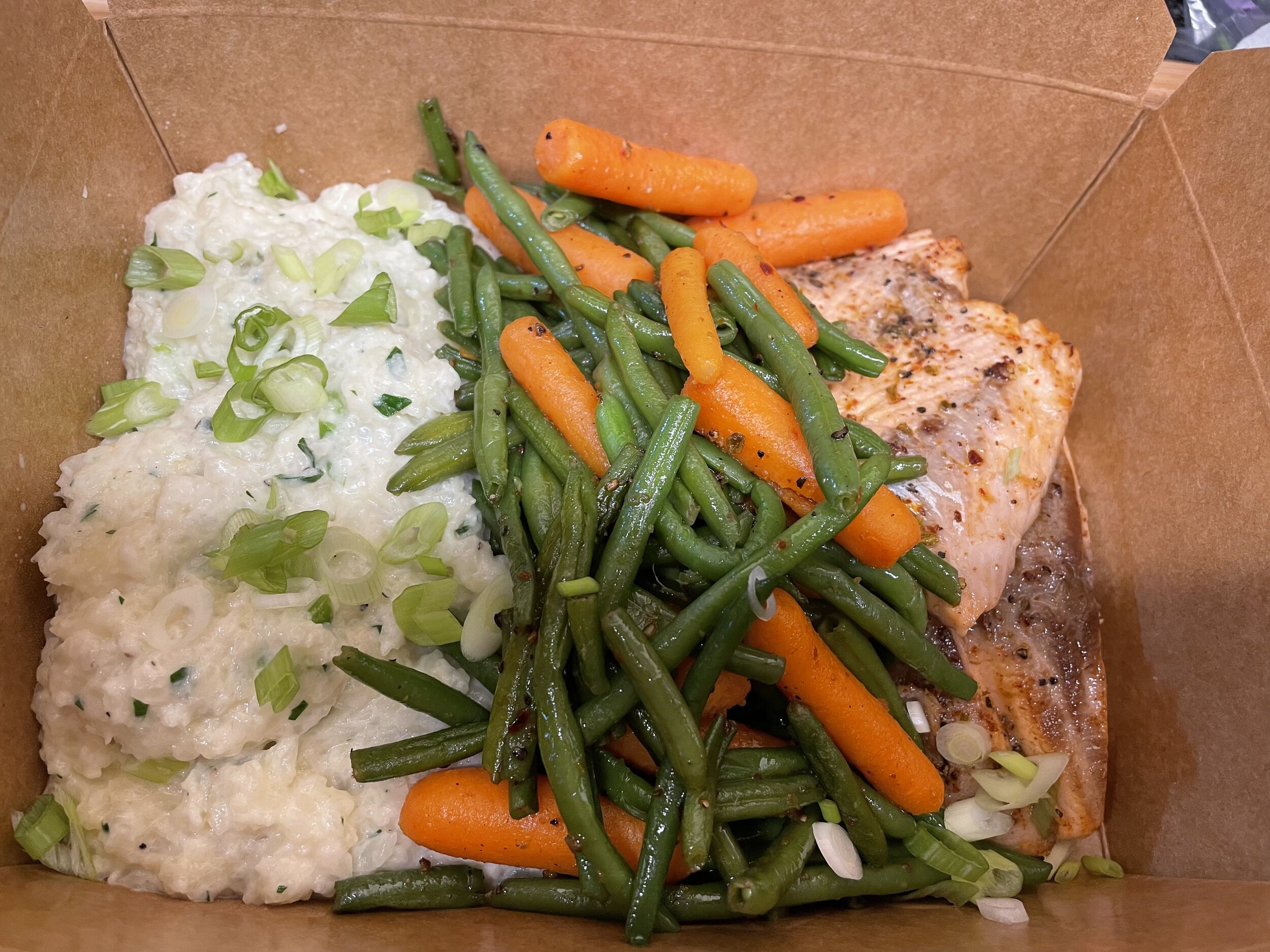 5 Salt Salmon w/ Two Sides