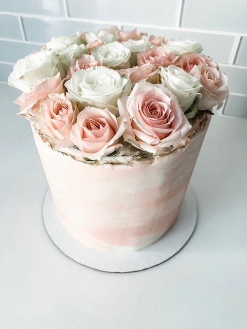 Cake - Pink Flowers - Marble.jpg