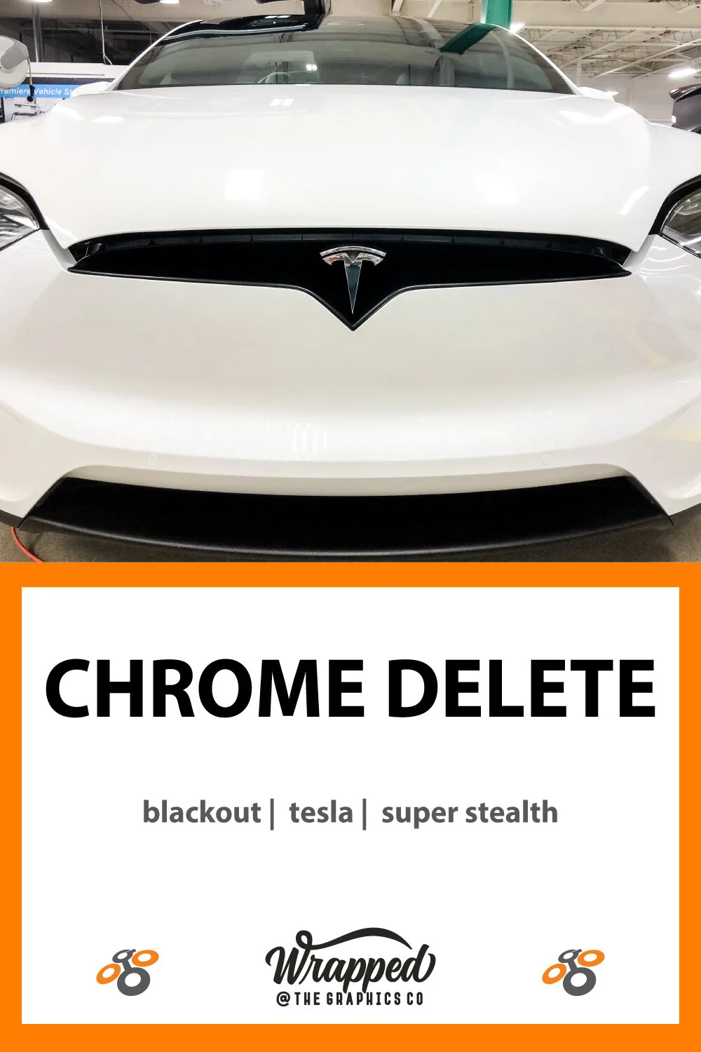 Wrap | Tesla Chrome Delete