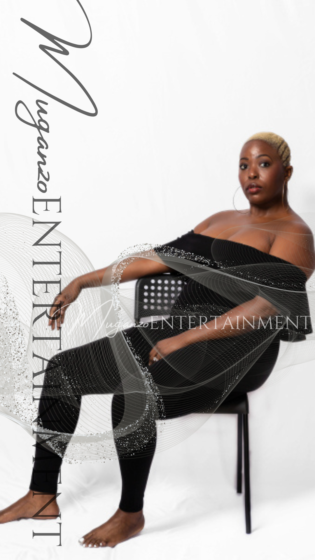 Melissa Muganzo sitting on a chair