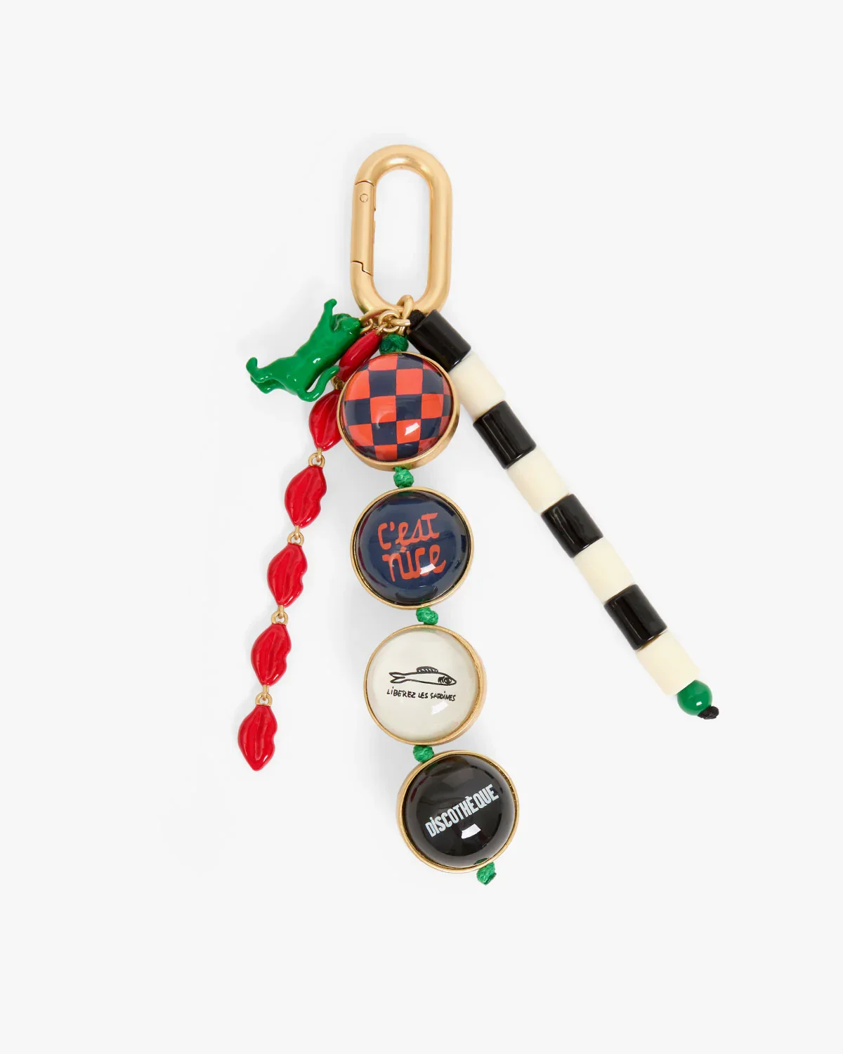 Clare V. Icon Fob in Multi Color