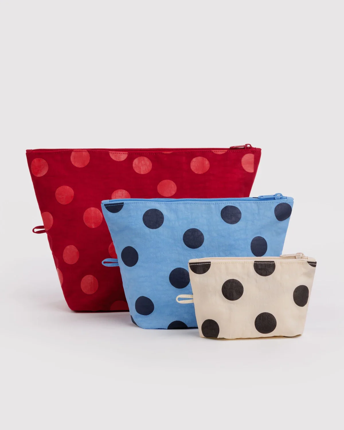 BAGGU Polka A Dot Mix Go Pouch Set
