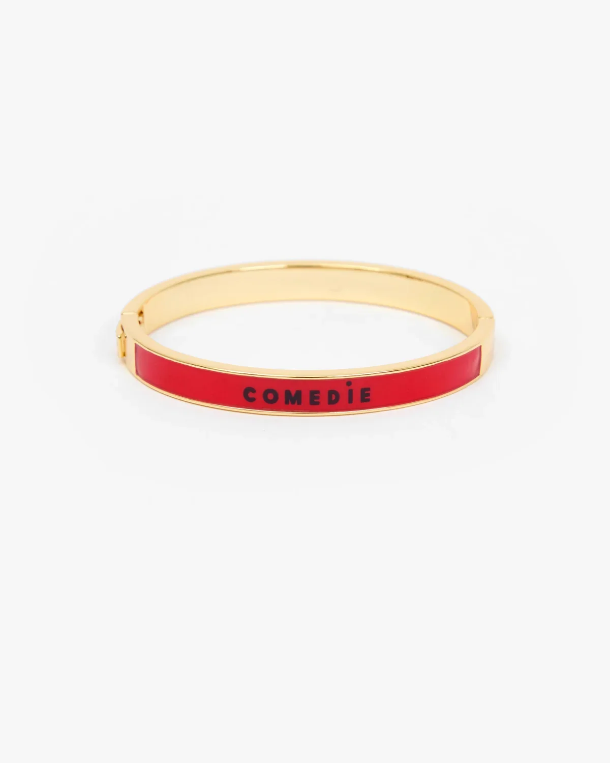 Clare V. Le Bangle in Navy/Poppy Comedie Tragedie