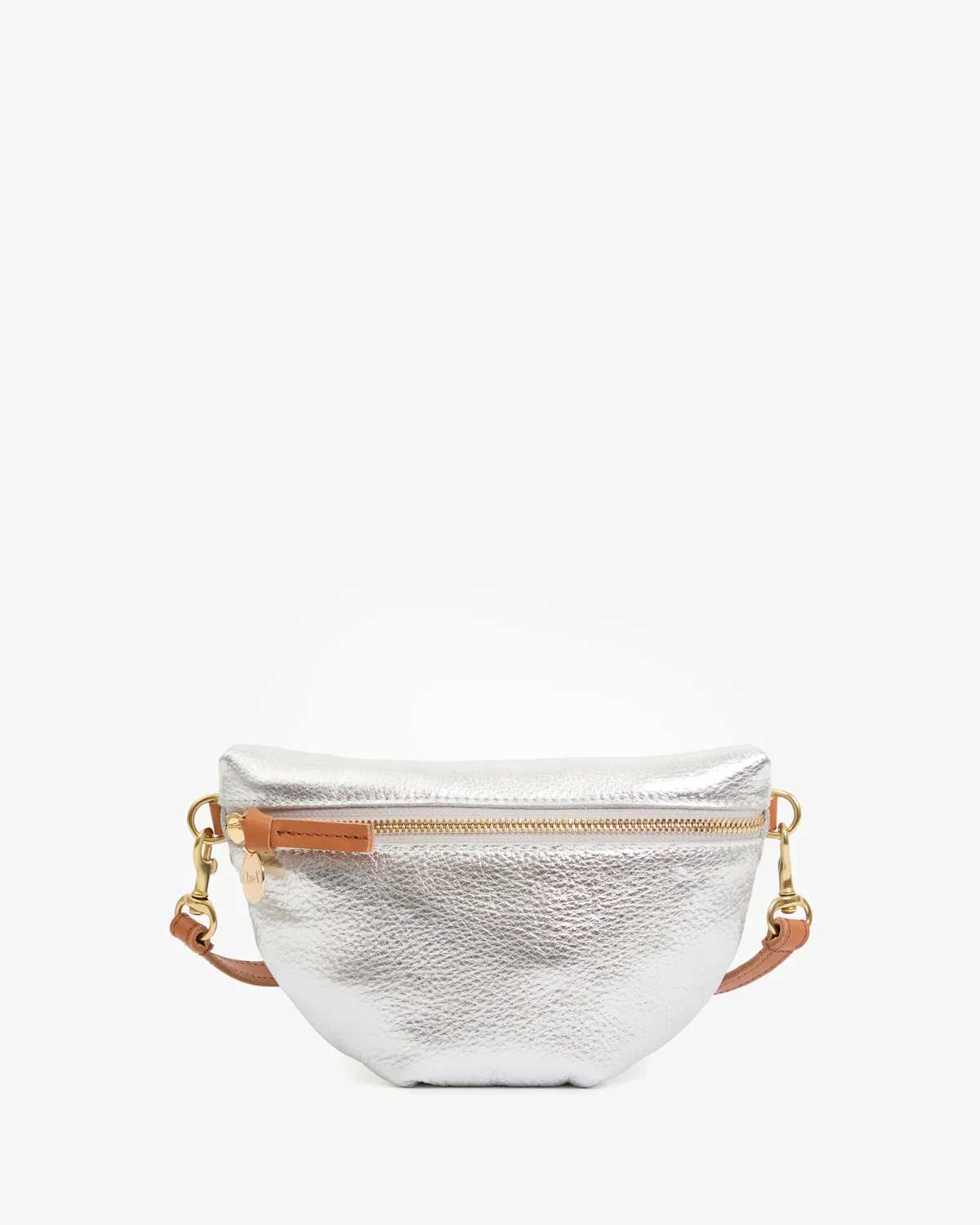 Clare V. Petite Fanny in Silver