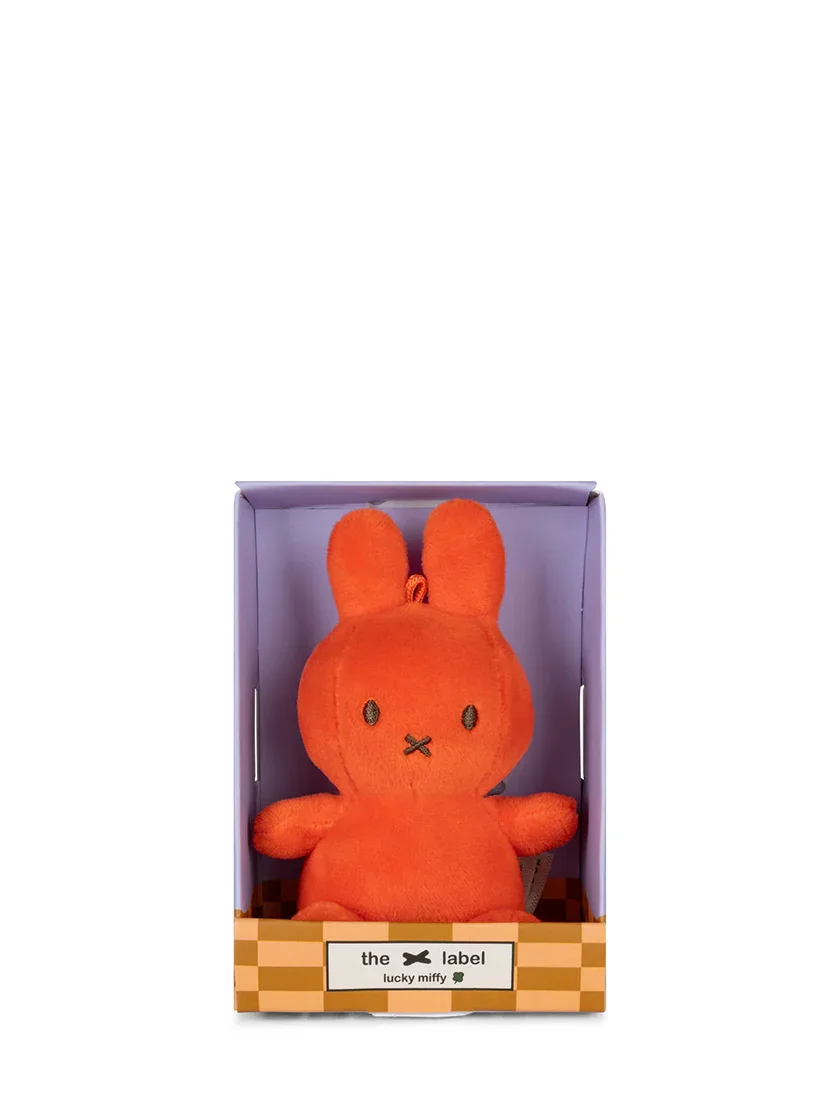 Plush Miffy Lucky in Giftbox Coral 4"