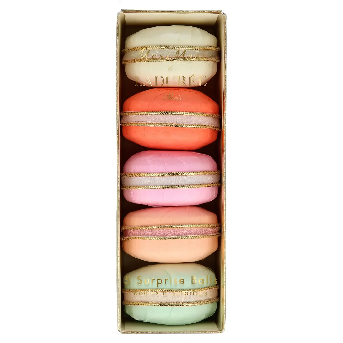 Meri Meri X Ladurée© Paris Macaron Surprise Balls
