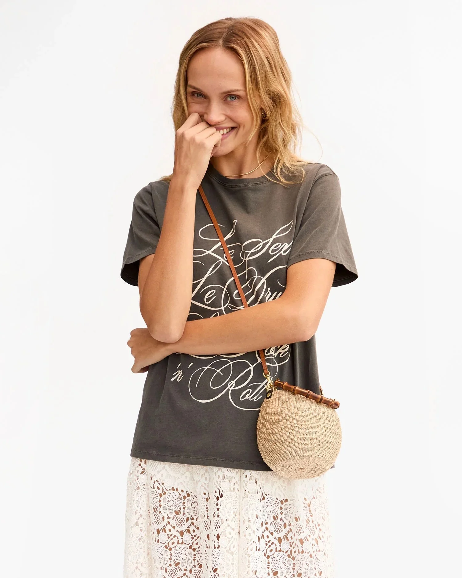 Clare V. Petit Pot de Miel w/ Bamboo Handle in Cream — Zuri&Francis