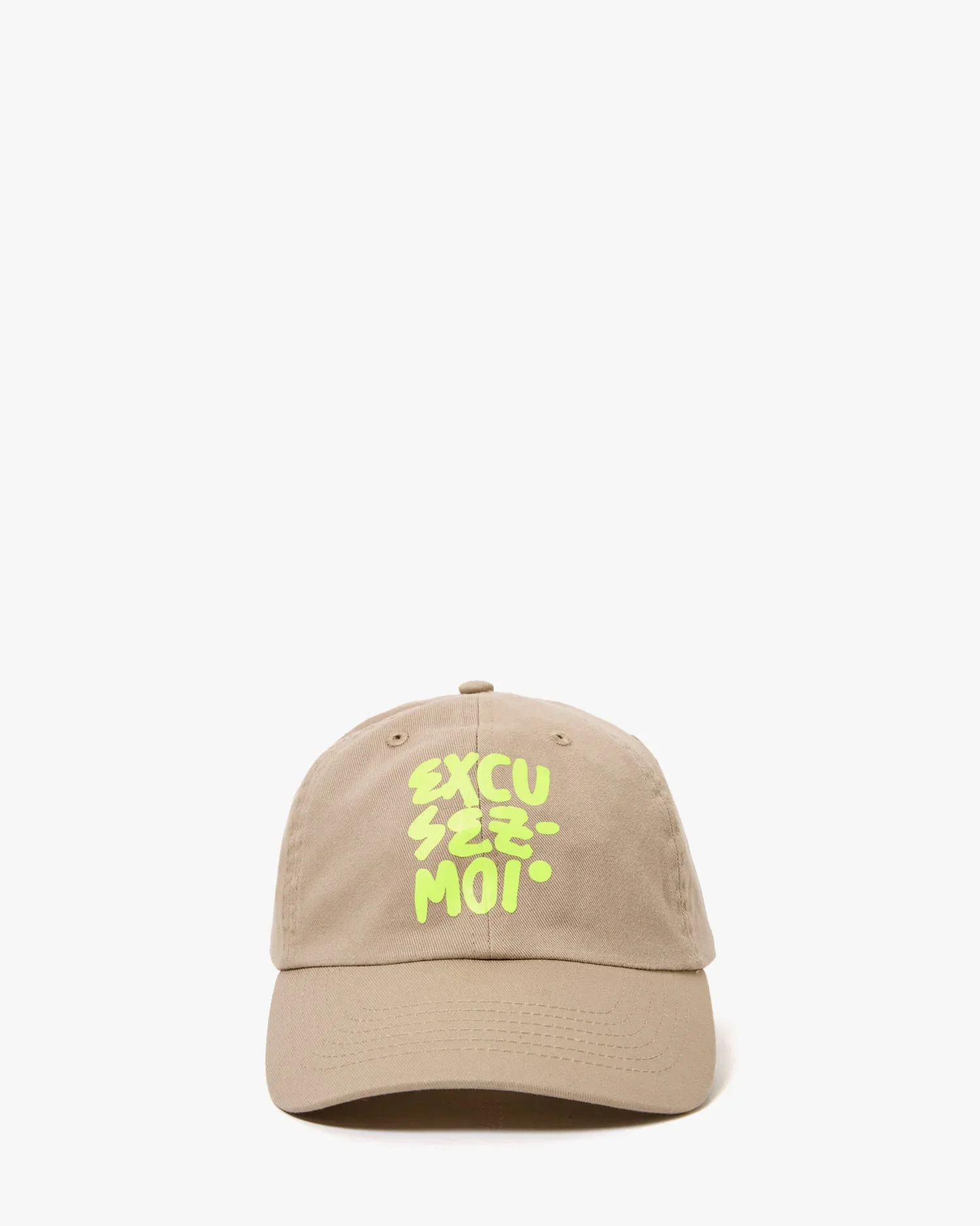 Baseball Hat in Excusez Moi Khaki