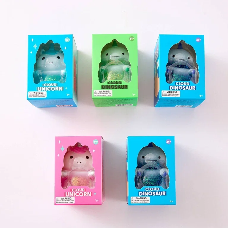 J'adore Unicorn & Dino Squishy