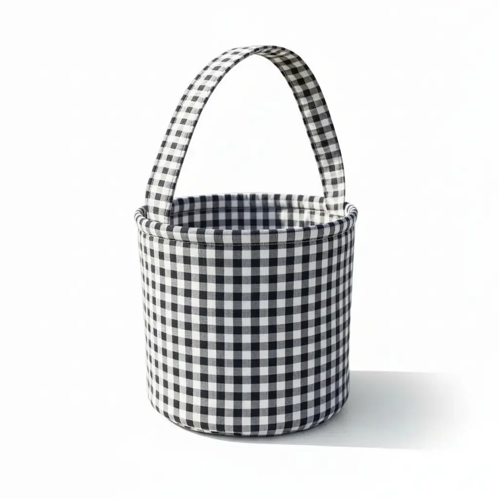 Gingham Easter Basket