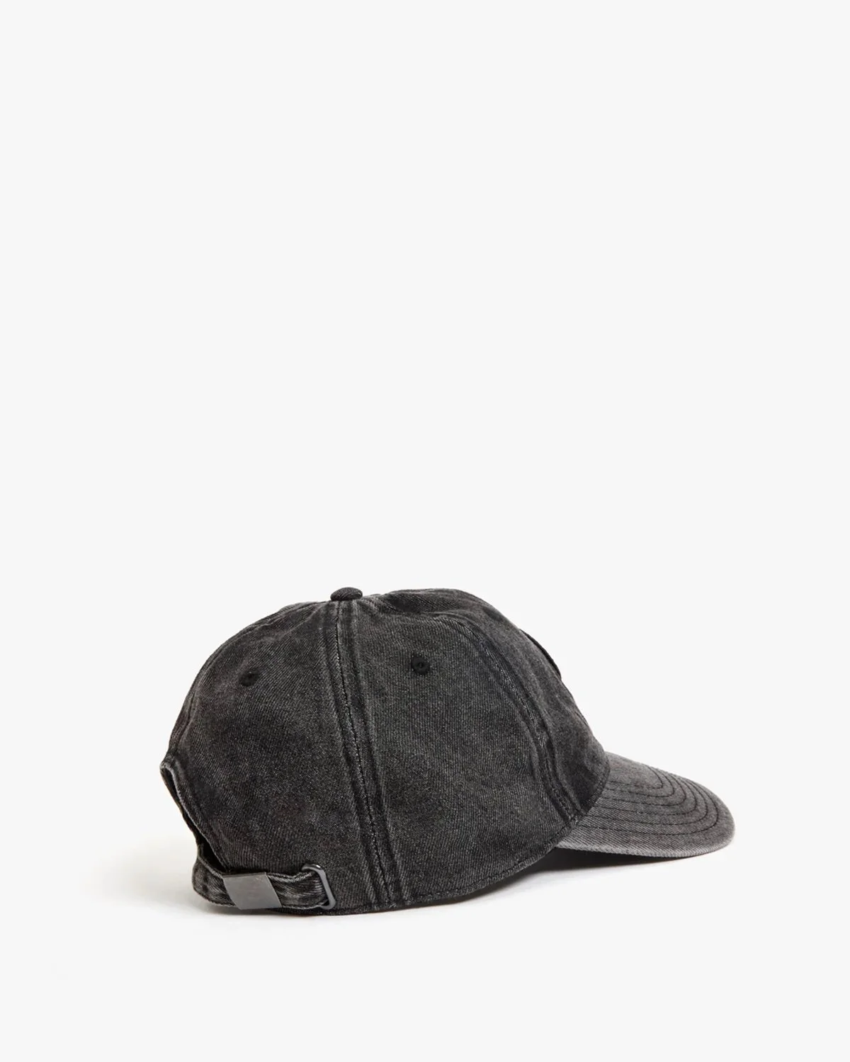 NEW CLARE V. unisex oui oui baseball cap hat in denim Clare V. Trucker Hat - Oui - Navy w/ White - Bliss Boutiques main image 2