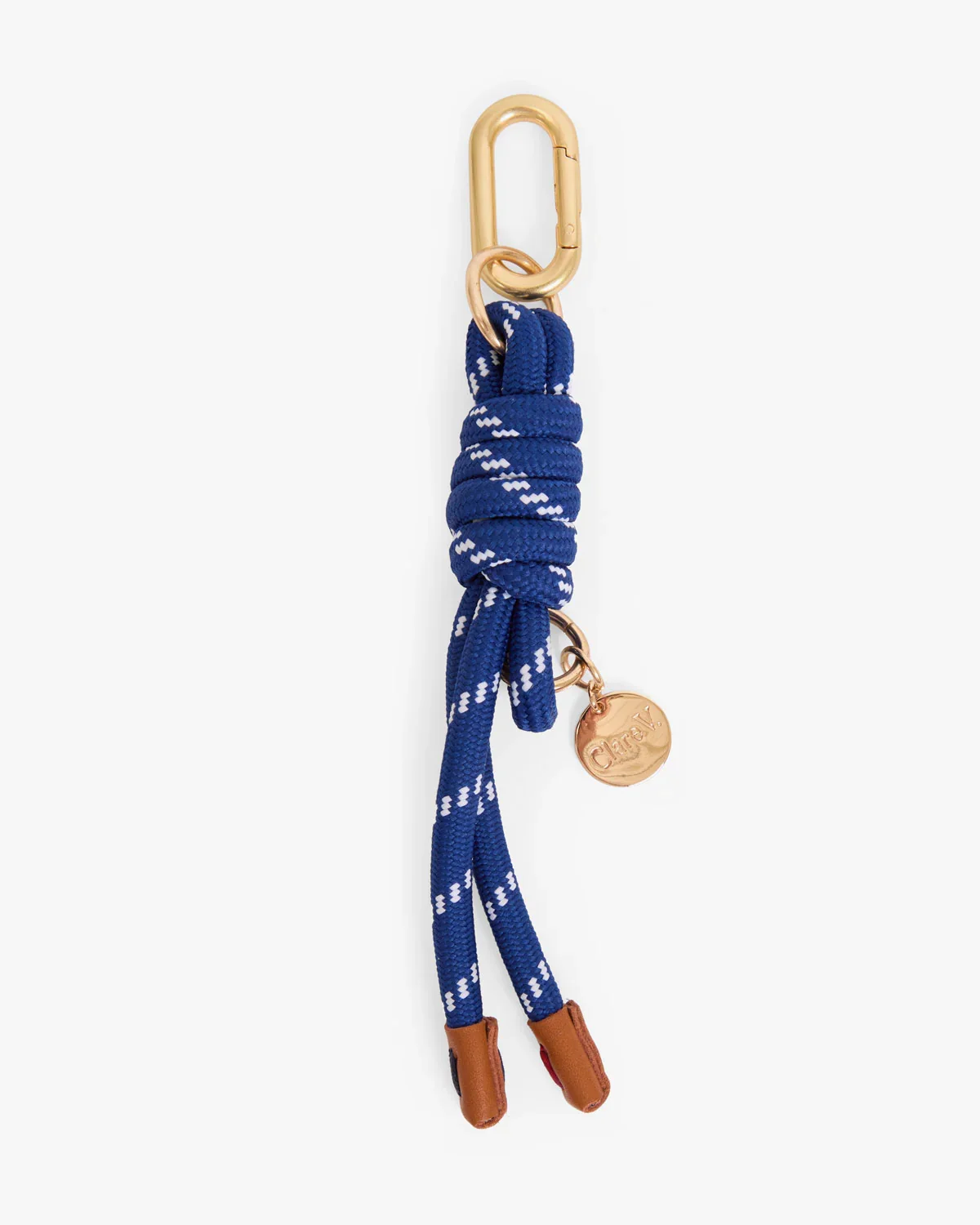 Clare V. Barrel Knot Fob