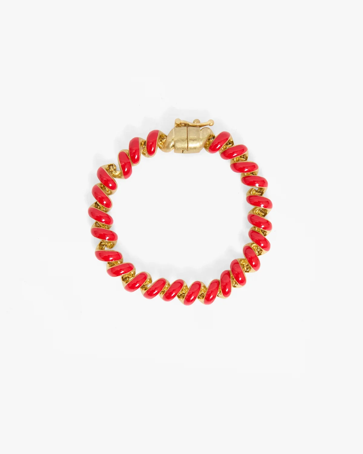 Clare V. Le Télé Bracelet in Poppy