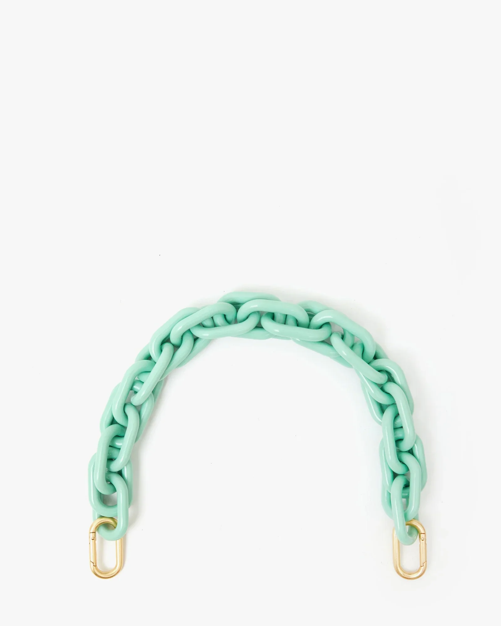 Clare V. Shortie Strap in Mint