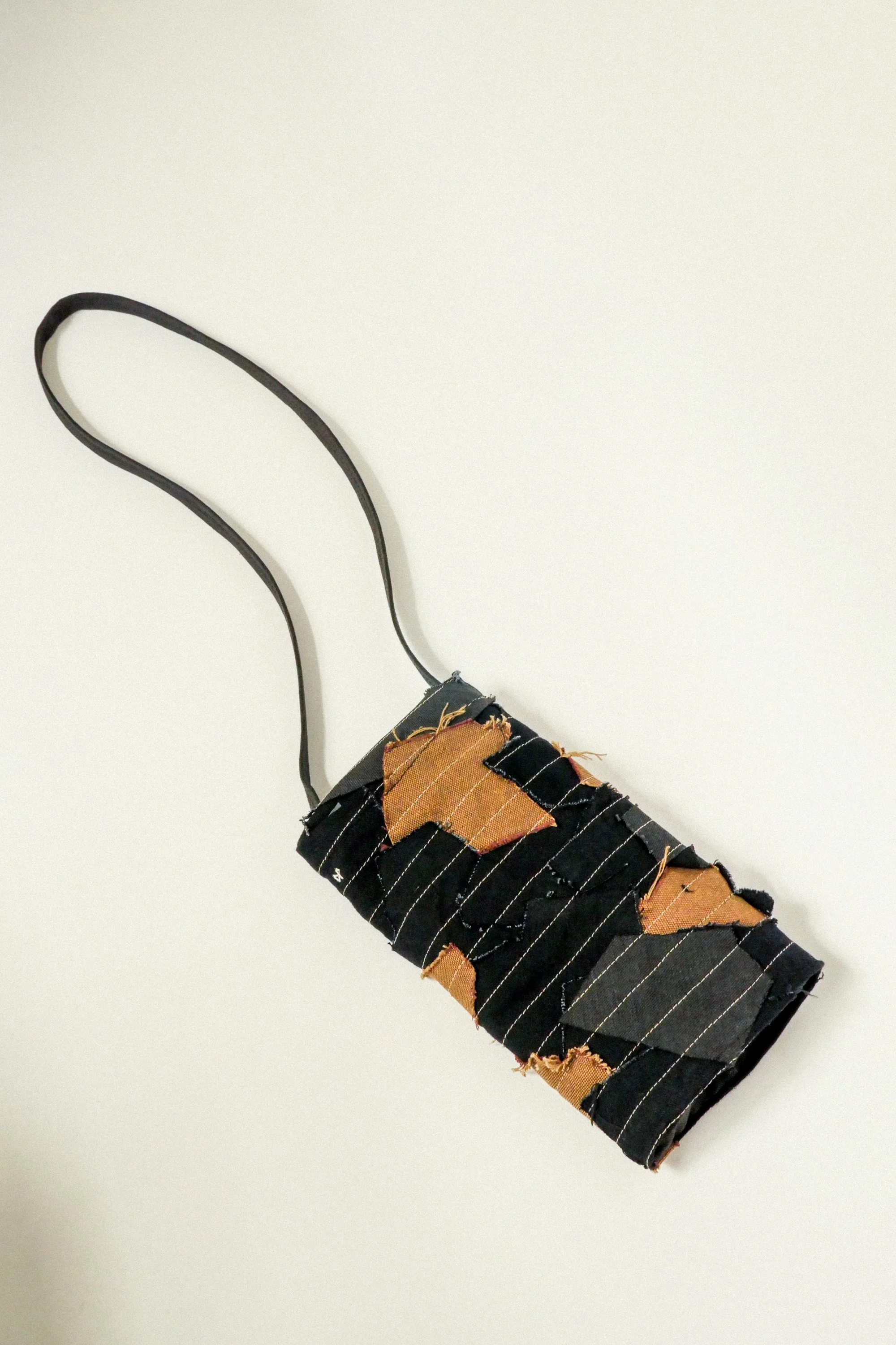 Sac seau noir/beige.