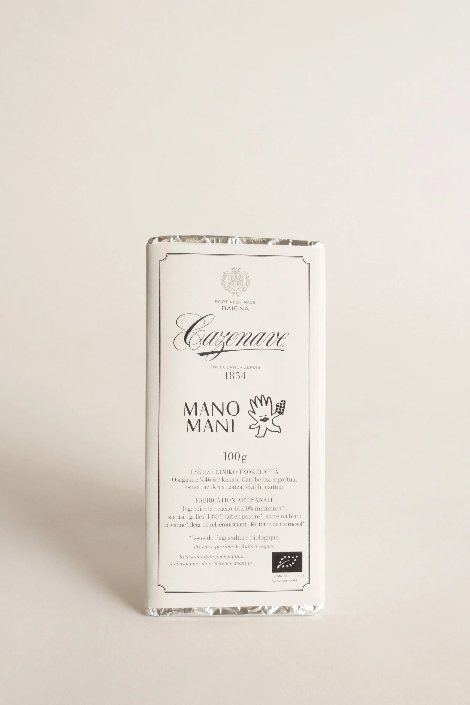 Chocolat Cazenave x Mano Mani.