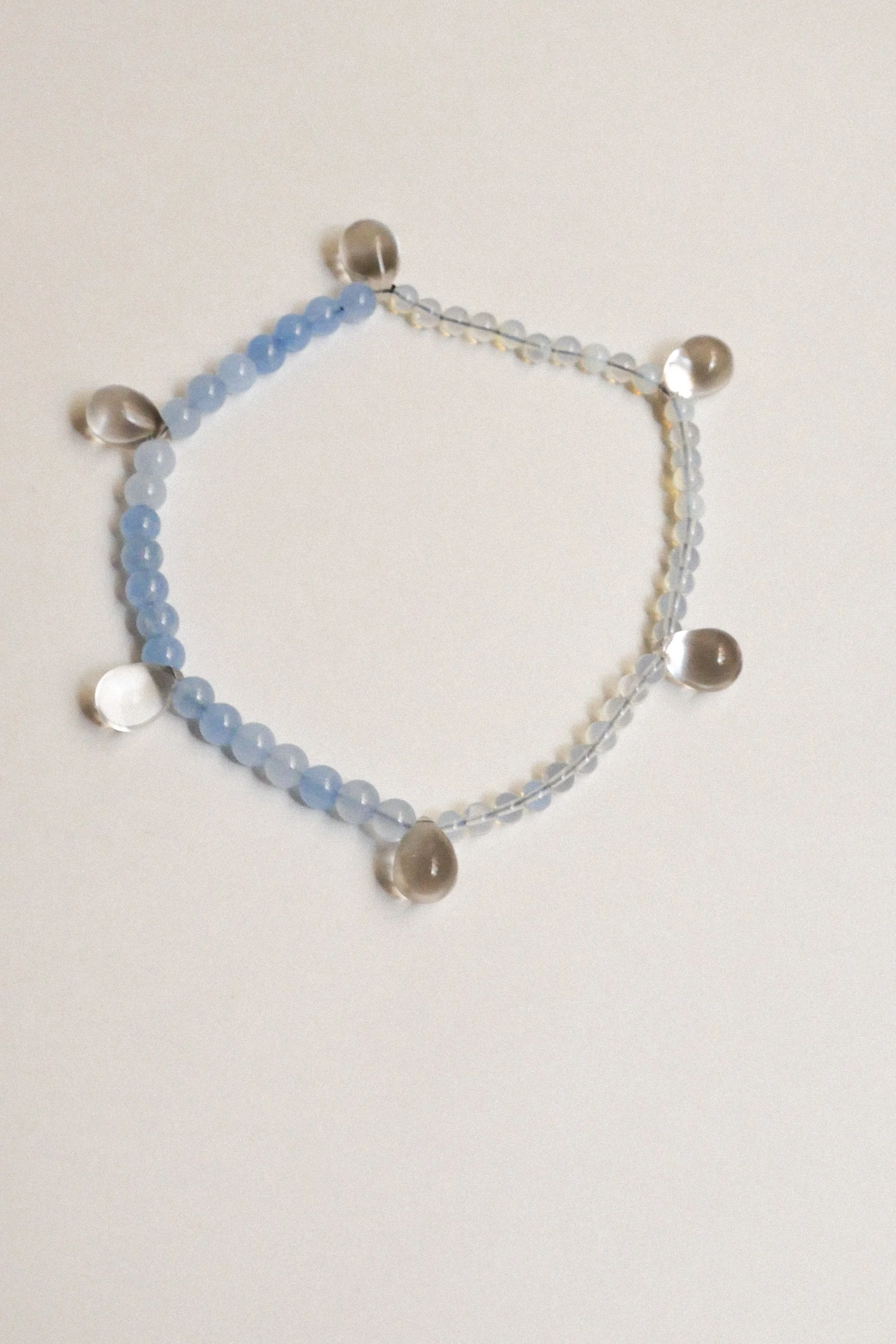 collier Goutte XL glacier/opale.