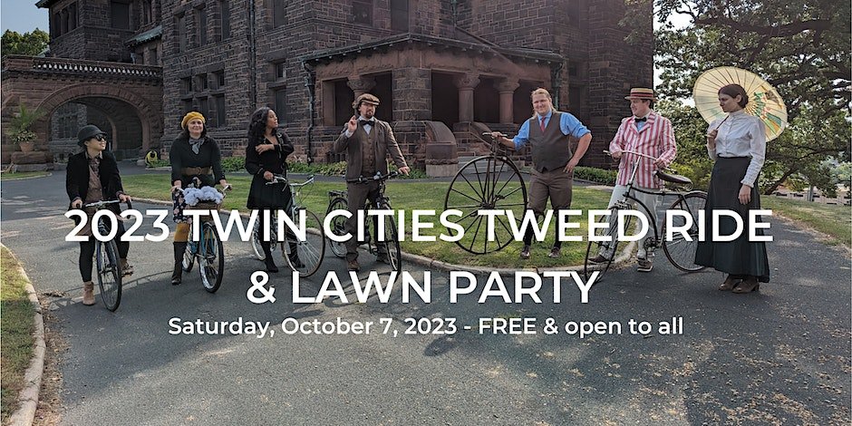 Minneapolis Vintage Market at 2023 Twin Cities Tweed Ride and Lawn Party
