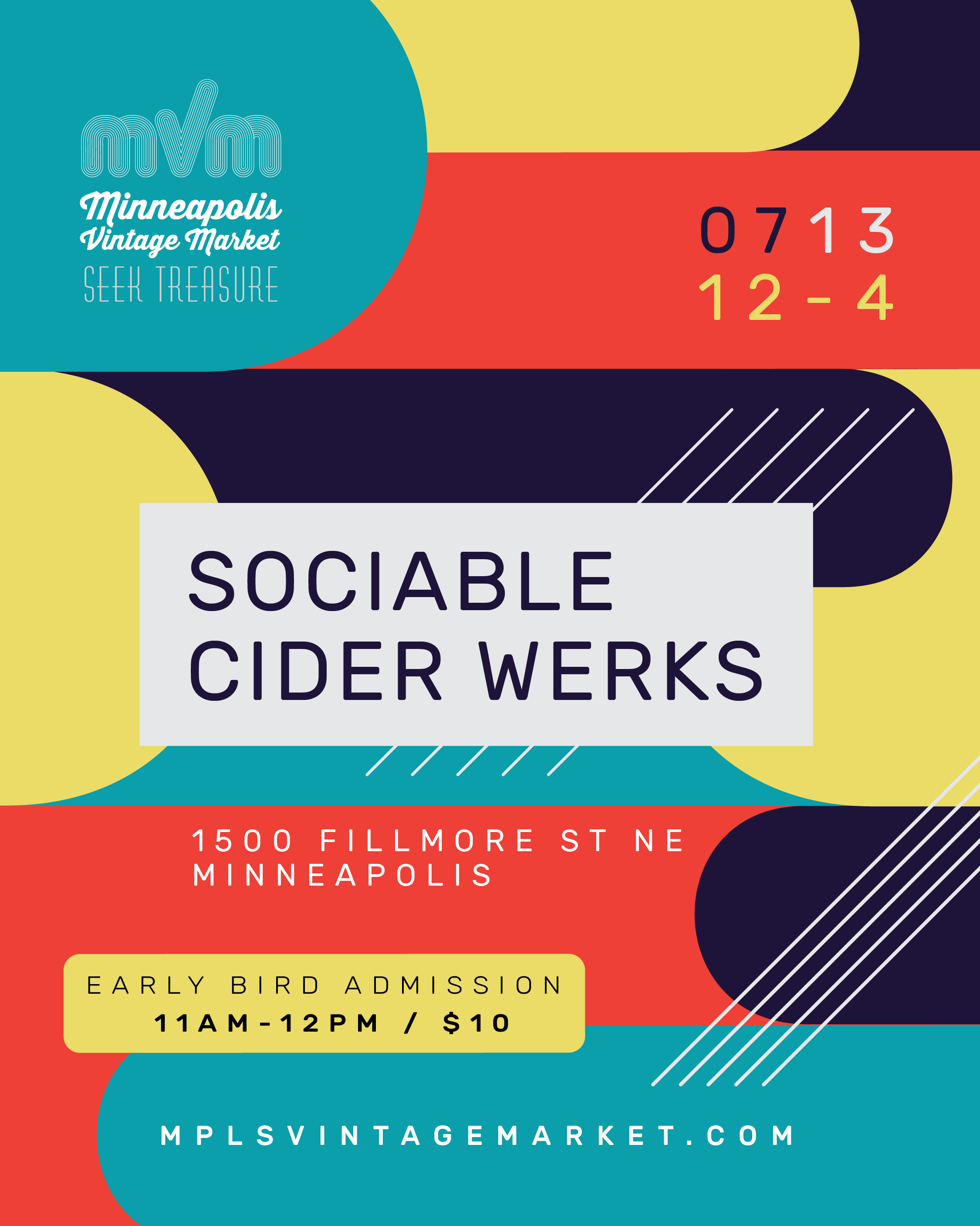 Minneapolis Vintage Market at Sociable Ciderwerks 