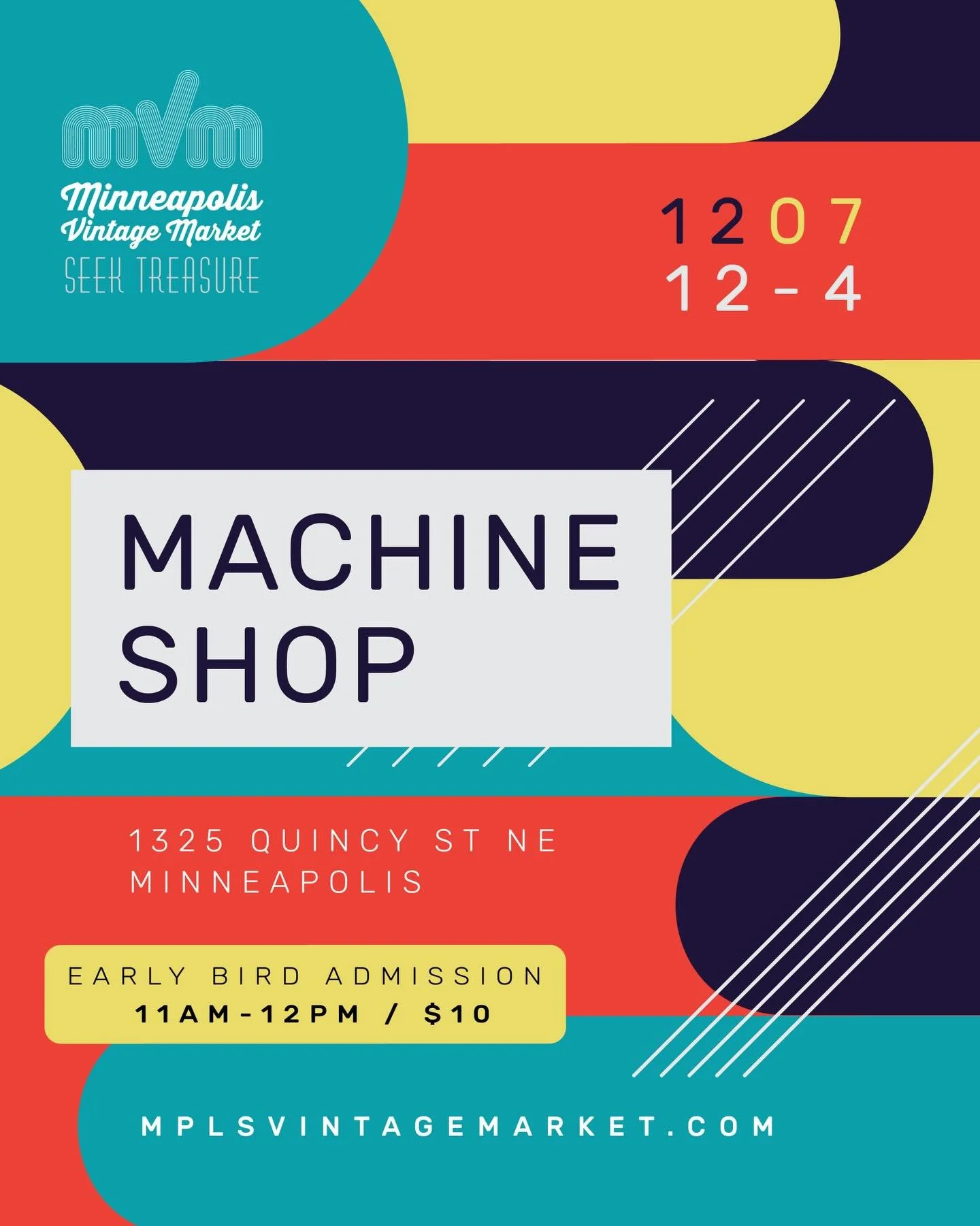 Holiday shopping but make it vintage ✨

THIS Sunday, December 7, explore two levels of curated vintage @machineshopmpls 🎁 Find the perfect gift for your loved ones. Grab a drink from the Machine Shop bar 🍺🍷, vibe with @djbusterbaxter spinning fest